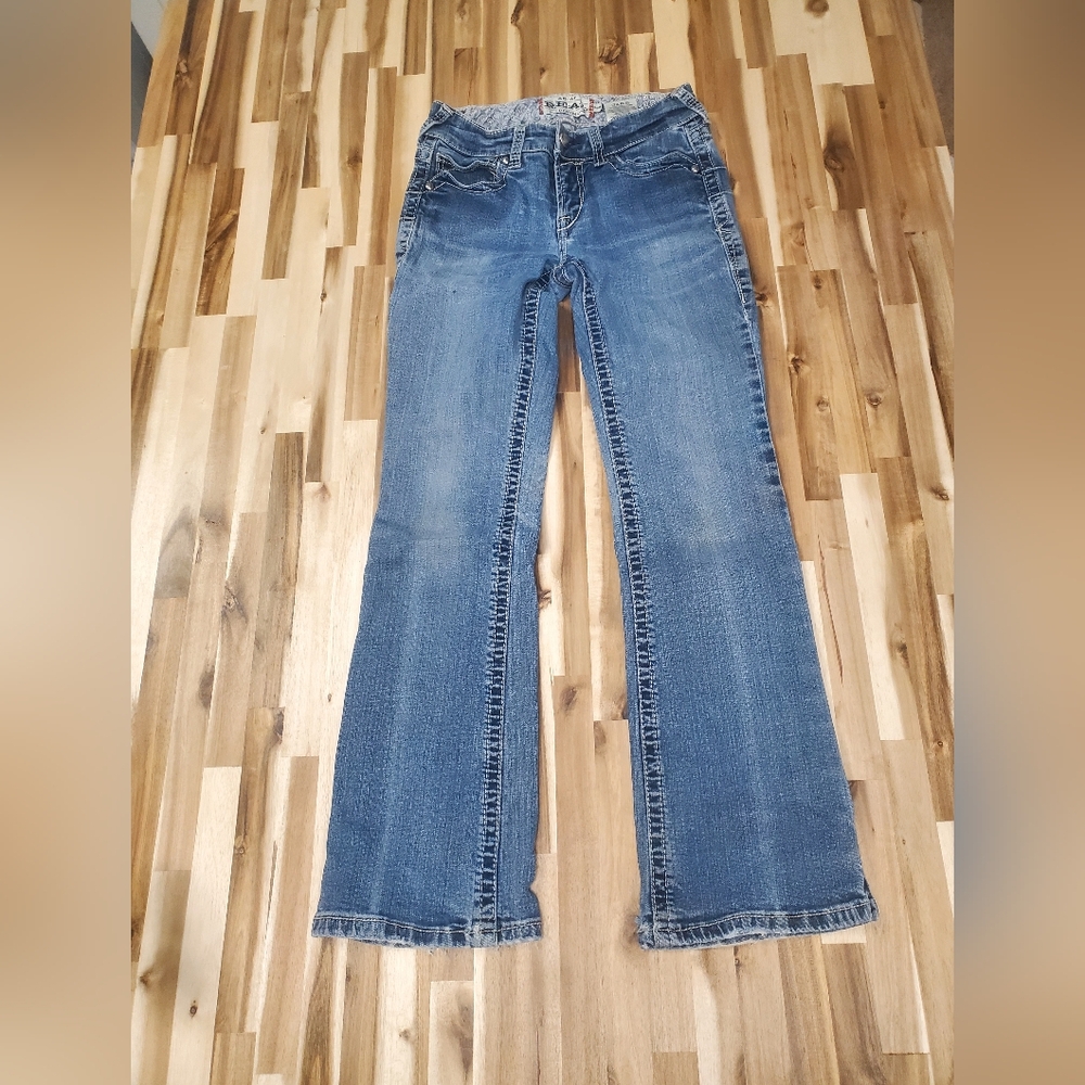 Ariat Women's Boot Cut Jeans in Classic Blue